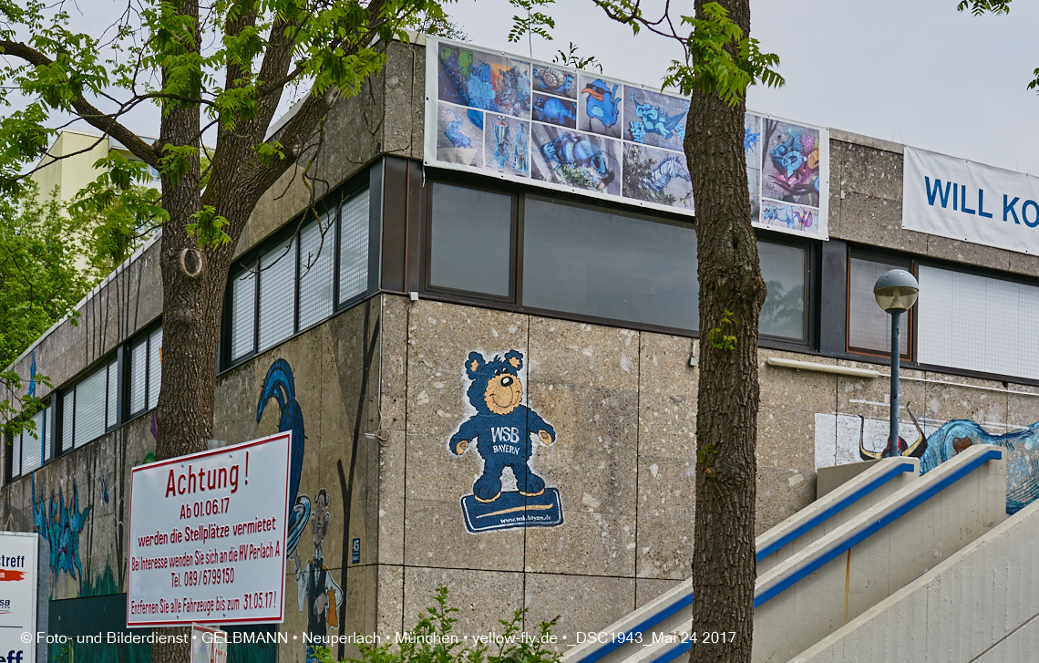 24.05.2017 - Abrissbaustelle Quiddezentrum in Neuperlach